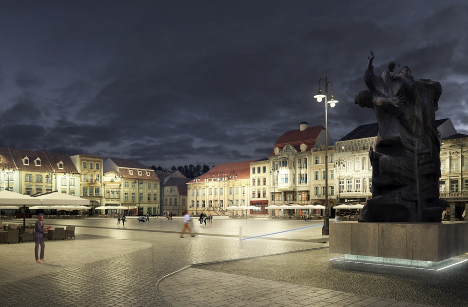 Tak ma wyglądać Stary Rynek po przebudowie/fot. Materiały ratusza