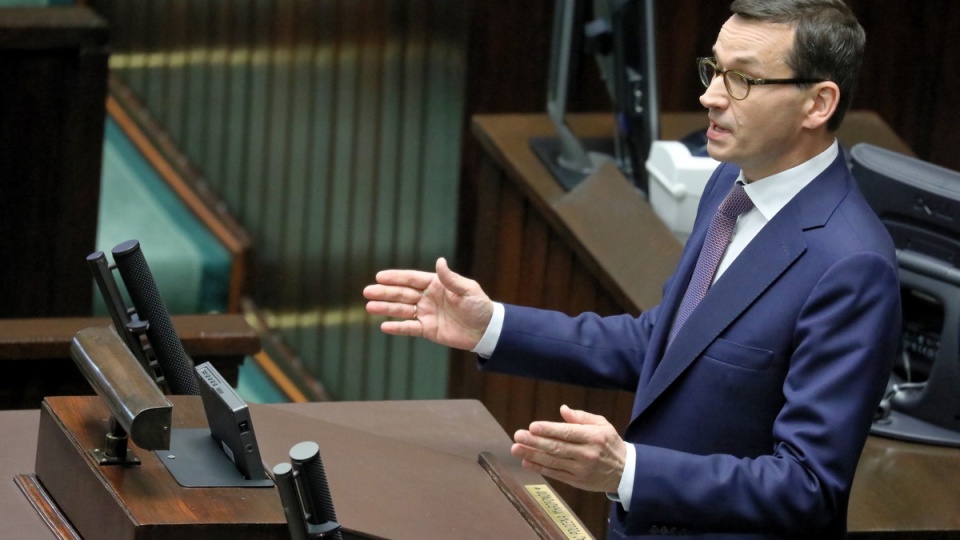 Premier Mateusz Morawiecki zapowiedział, że tzw. "matczyna emerytura" zostanie wdrożona od nowego roku/fot. Tomasz Gzell, PAP