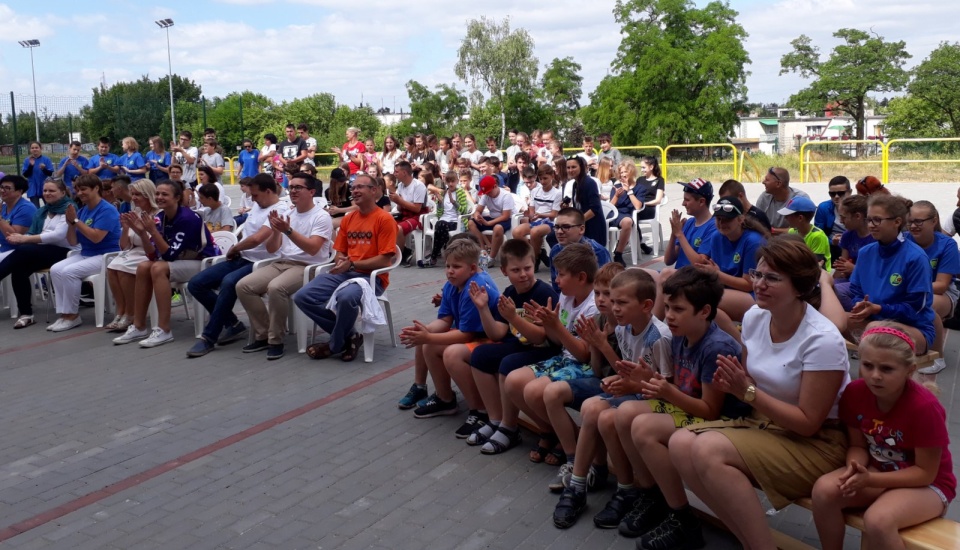 Niepełnosprawność nie jest przeszkodą do uprawiania sportu, dowód to "Słoneczna Olimpiada" która dziś odbywa się w Bydgoszczy. Fot. Kamila Zroślak