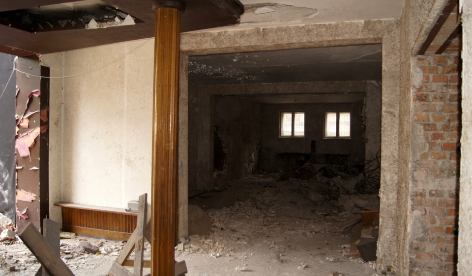 Remont Teatru Kameralnego przy ul. Grodzkiej/fot. Henryk Żyłkowski
