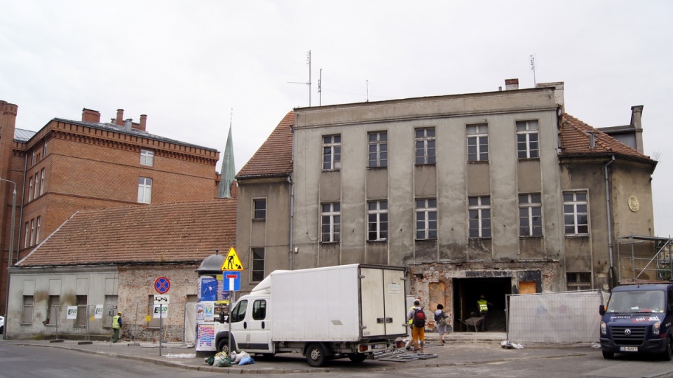 Remont Teatru Kameralnego przy ul. Grodzkiej/fot. Henryk Żyłkowski