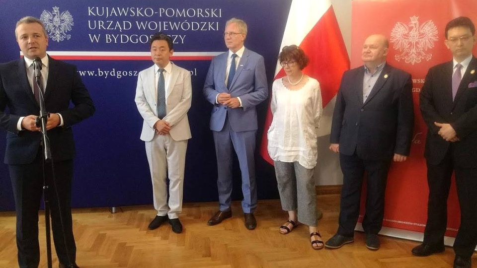 Konferencja w Urzędzie Wojewódzkim w Bydgoszczy. Fot. Magda Jasińska