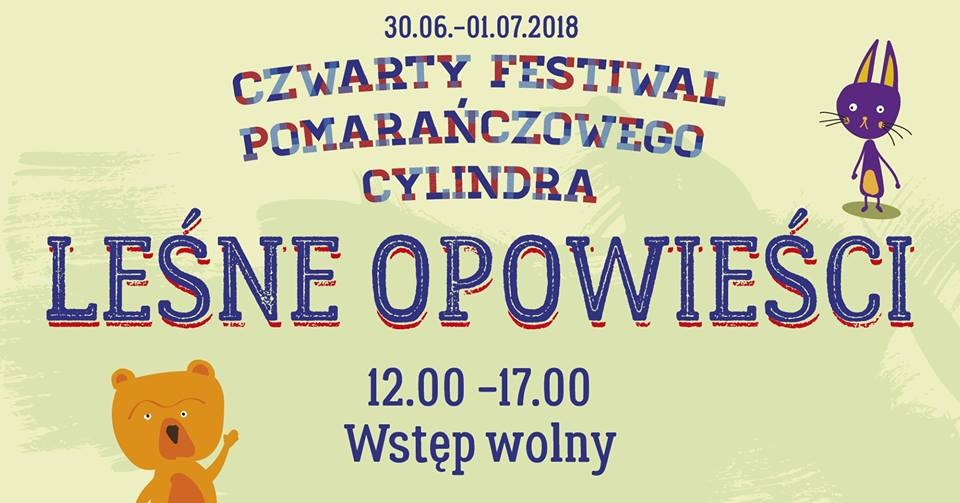 Tegoroczna edycja Festiwalu Pomarańczowego Cylind rapoświęcona jest środowisku naturalnemu. Grafika: facebook.com/festiwalcylindra