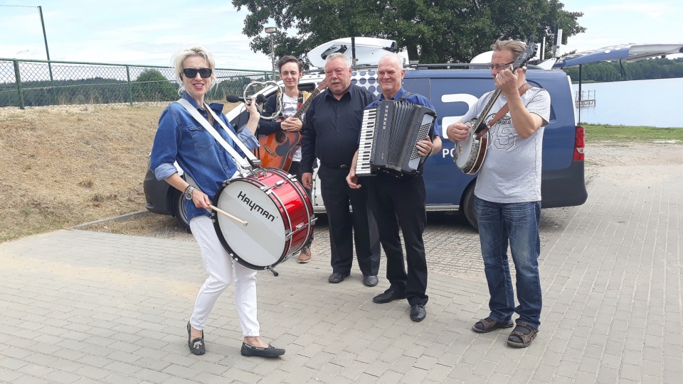 Bogumiła Wresiło i "Wakacyjny PiKnik" w Kamieniu Krajeńskim/fot. Sławomir Nowak