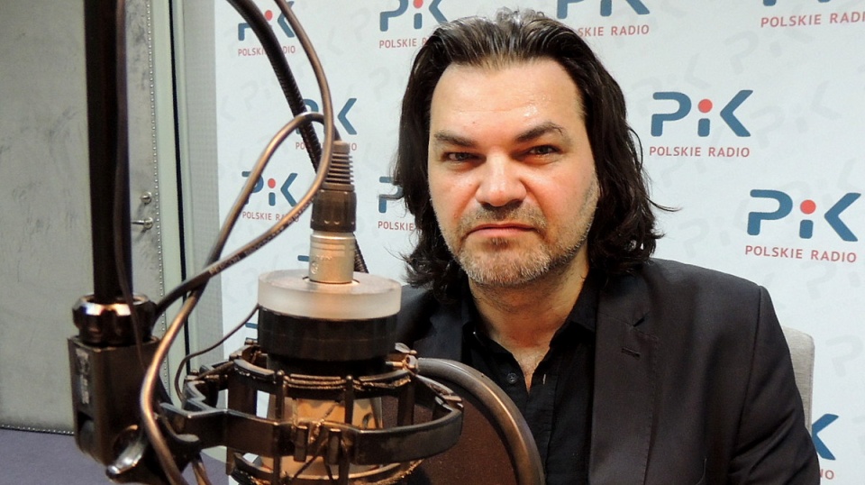 Bydgoski plastyk miejski, Marek Iwiński gościem "Rozmowy dnia" w Polskim Radiu PiK. Fot. Adam Droździk