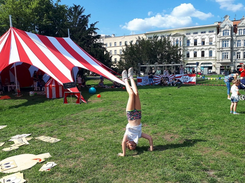 Z atrakcji festiwalowych skorzystać można w amfiteatrze przy ul. Mostowej oraz na Placu Teatralnym w Bydgoszczy. Fot. Bogumiła Wresiło