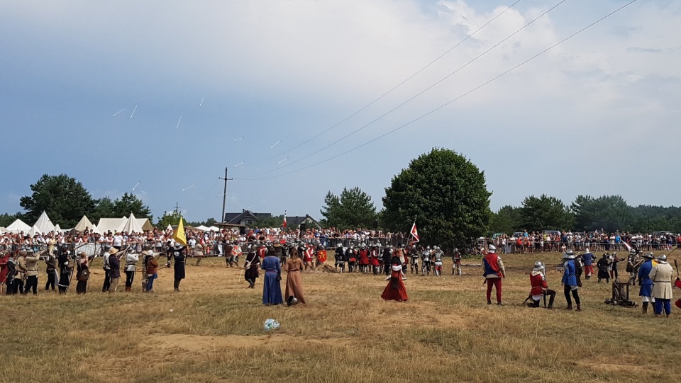 W niedzielne popołudnie "Wakacyjny PiKnik" nadajemy z pola bitwy. Fot. Marta Jagodzińska