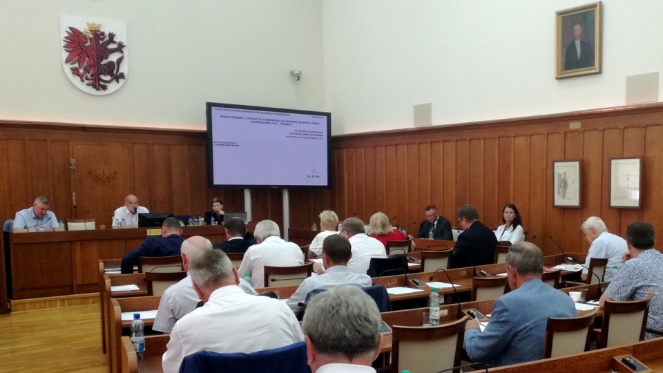 30 lipca odbyła się sesja sejmiku województwa kujawsko-pomorskiego. Fot. Wiktor Strumnik