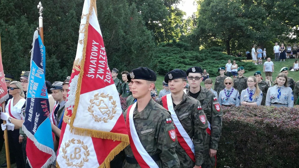 Uroczystości na pl. Rapackiego w Toruniu. Fot. Michał Zaręba