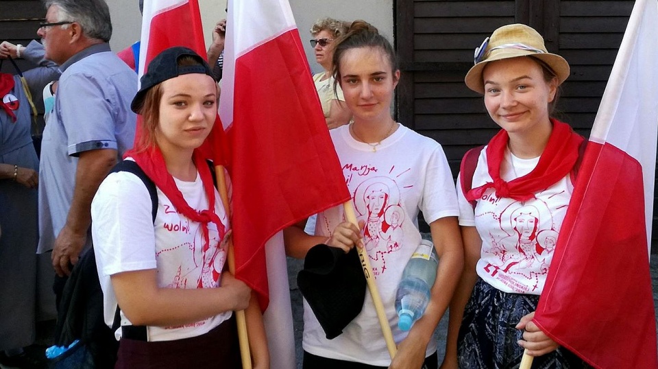 Pielgrzymi mają do pokonania prawie 300 km. Fot. Michał Zaręba