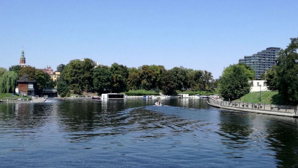 Miejsce rywalizacji wakesurferów. Fot. Monika Siwak-Waloszewska