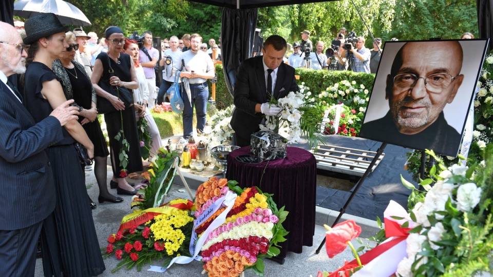 Tomasz Stańko spoczął w Alei Zasłużonych na warszawskich Powązkach/fot. Radek Pietruszka, PAP