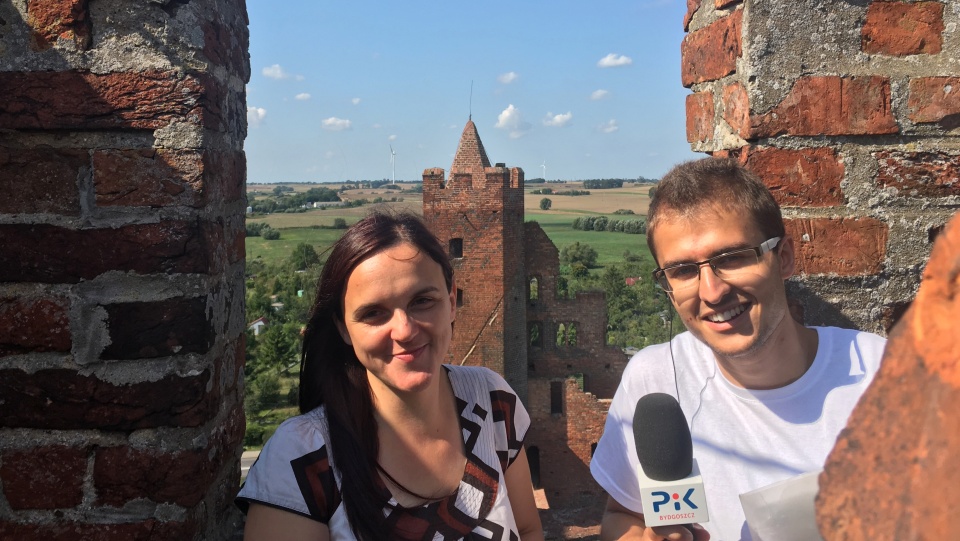 Bedąc w Radzyniu Chełmińskim trzeba zwiedzić zamek. Fot. Krystian Makowski