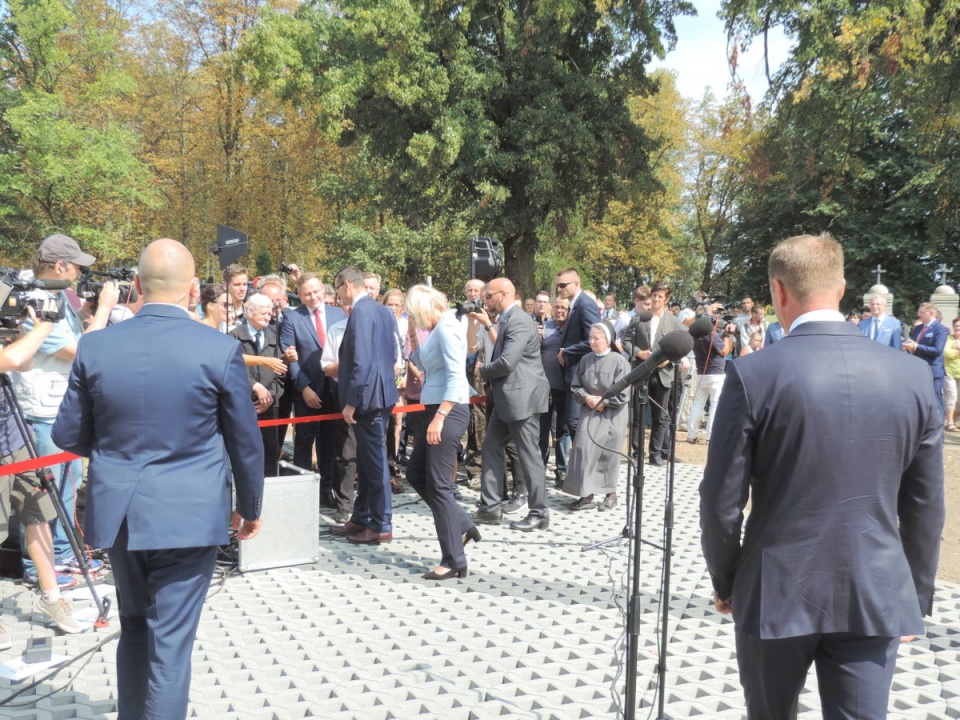 Premier Mateusz Morawiecki w Śliwicach/fot. Lech Przybyliński