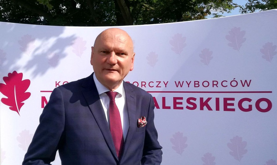 Urzędujący prezydent miasta wystartuje w październikowych wyborach z Komitetu Wyborczego Wyborców Michała Zaleskiego. Fot. Michał Zaręba