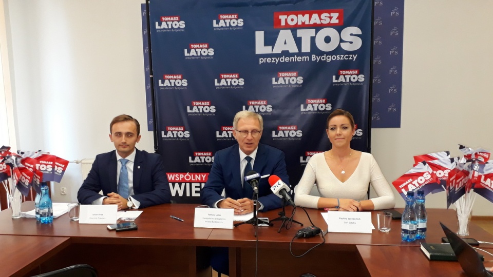 Od lewej: Julian Drob, Tomasz Latos i Paulina Wenderlich/fot. Kamila Zroślak