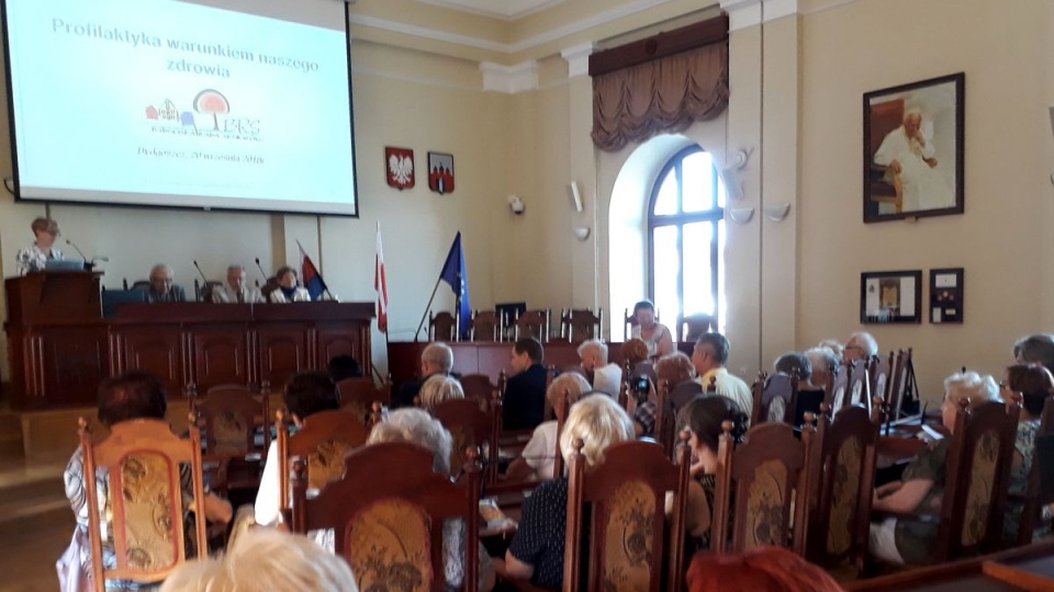 Konferencja pod hasłem "Profilaktyka warunkiem naszego zdrowia" odbyła się w bydgoskim Ratuszu. Fot. Monika Siwak-Waloszewska