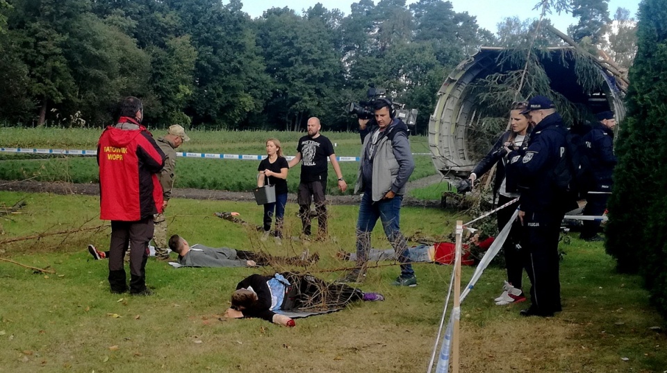 To w ostatnich latach ćwiczenia na największą skalę, angażujące 400 przedstawicieli różnych służb. Fot. Marcin Doliński