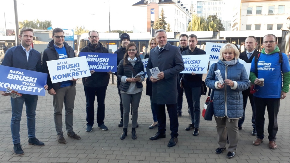 Przystosowanie ronda Jagiellonów dla osób niepełnosprawnych obiecał ubiegający się o ponowny wybór prezydent Bydgoszczy. Fot. Kamila Zroślak