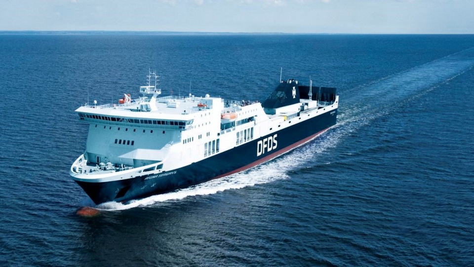 Prom "Regina Seaways" pływa pod litewską banderą/fot. PAP/EPA/DFDS HANDOUT