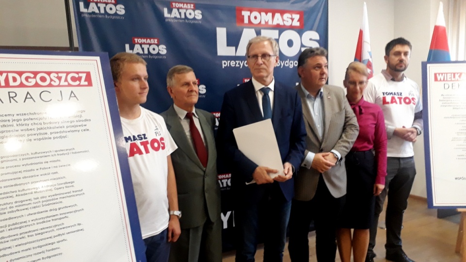 Tomasz Latos przedstawił deklarację, pod którą każdy może się podpisać. Fot. Kamila Zroślak