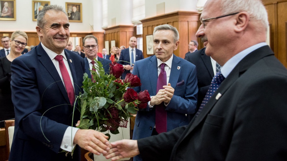 Przewodniczącym sejmiku województwa kujawsko-pomorskiego został ponownie Ryszard Bober. Fot. Łukasz Piecyk