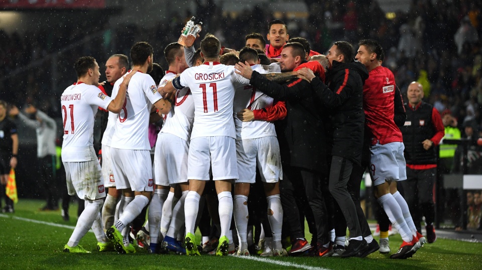 Polska zremisowała w Guimaraes z Portugalią 1:1 w ostatnim meczu piłkarskiej Ligi Narodów. Fot. PAP/Bartłomiej Zborowski