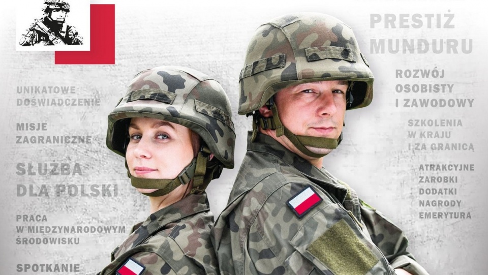 Pierwszy miesiąc kampanii zaowocował zwiększoną liczbą złożonych wniosków o przyjęcie do zawodowej służby wojskowej. Fot. mon.gov.pl