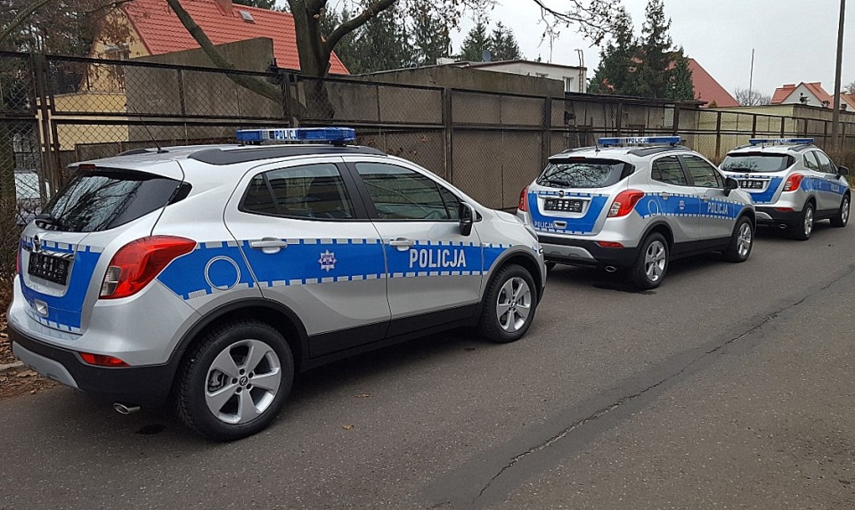 Do jednostek policji na Kujawach i Pomorzu trafiają nowe samochody. Fot. KWP w Bydgoszczy