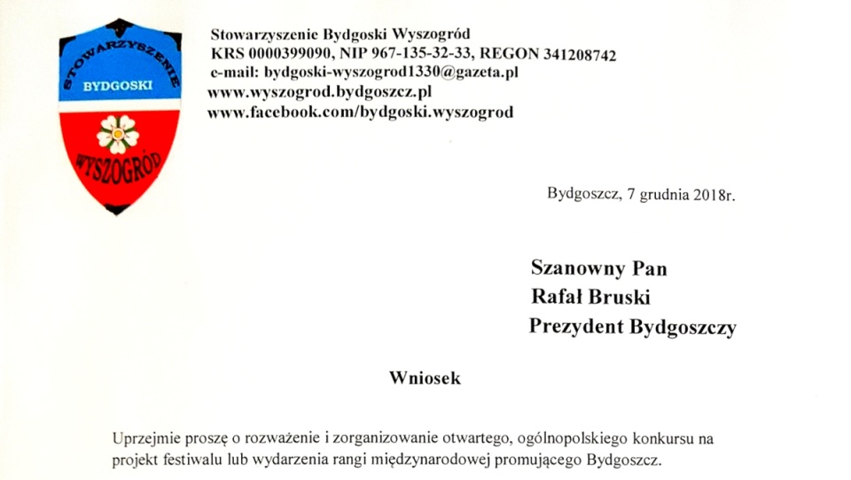 Robert Szatkowski uważa, że zamiast współfinansowania Camerimage, Bydgoszcz mogłaby zorganizować alternatywny festiwal filmowy. Fot. zrzut ekranu