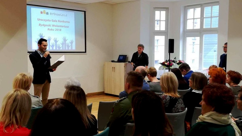 Wolontariuszy Roku 2018 nagrodzono w bydgoskim Centrum Organizacji Pozarządowych i Wolontariatu. Fot. Monika Siwak-Waloszewska
