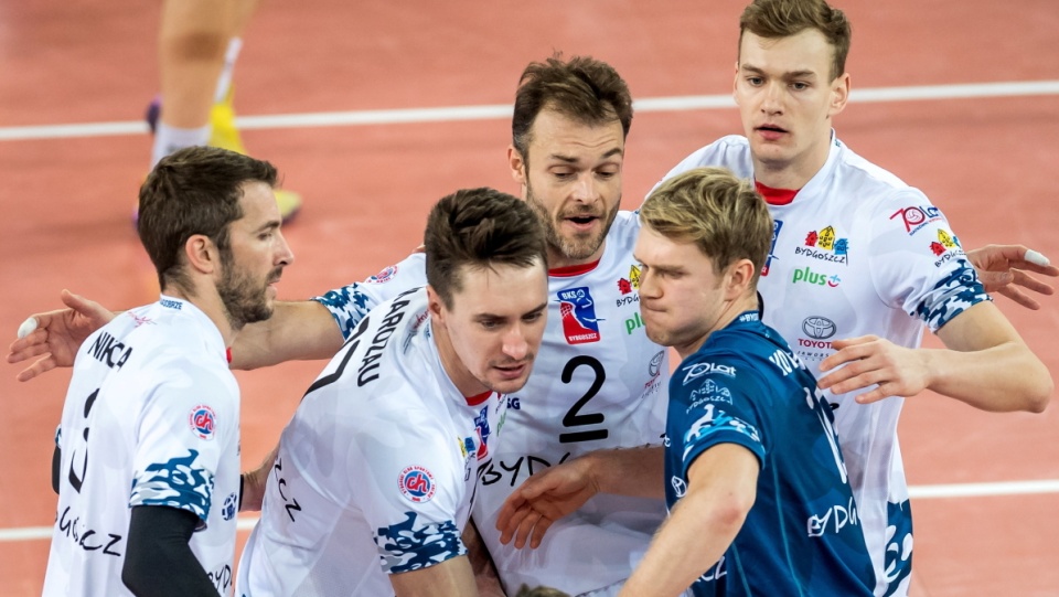 Zdjęcie z meczu Chemik Bydgoszcz kontra MKS Będzin w 12. kolejce ekstraklasy siatkarzy 2018/2019. Fot. PAP/Tytus Żmijewski