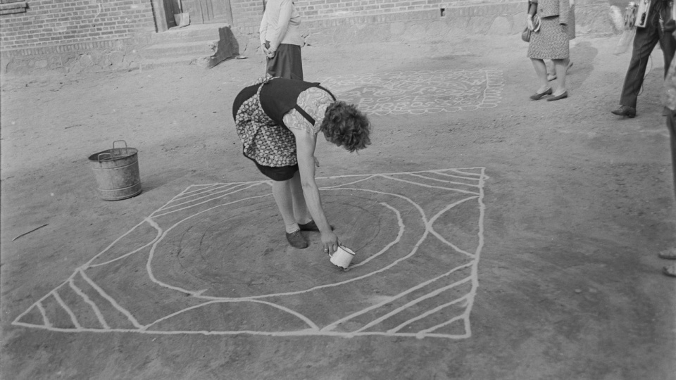 Na archiwalnym zdjęciu Stefania Kraszewska, Rybno, 1972. Fot. Nadesłana