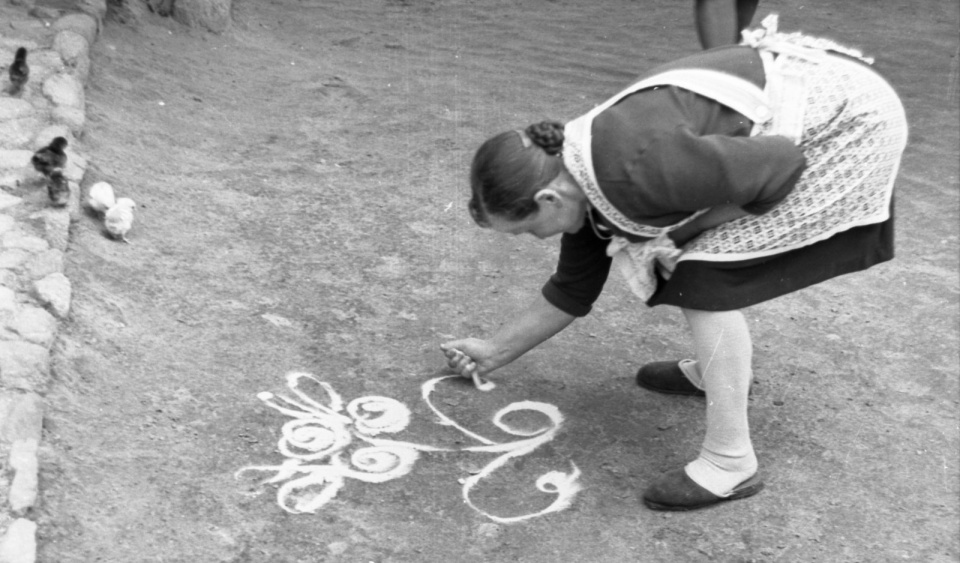 Na archiwalnym zdjęciu Eleonora Adamska, Świątkowice, 1972. Fot. Nadesłana