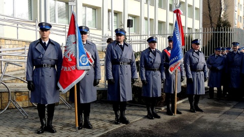 Tablica odsłonięta! Radiowozy przekazane! Policja w uroczystym nastroju! Fot. Tatiana Adonis