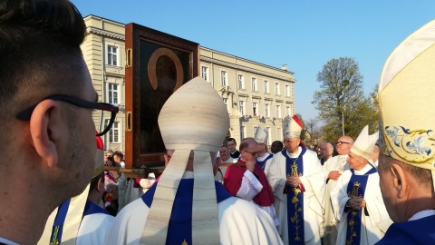 Peregrynacja w diecezji bydgoskiej rozpoczęła się 1 września 2018 roku i towarzyszyło jej hasło "Matka Kościoła". Fot. Ewa Dąbrowska