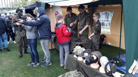 Piknik "Łyżka pomagajka" na Wyspie Młyńskiej w Bydgoszczy. Fot. Kamila Zroślak