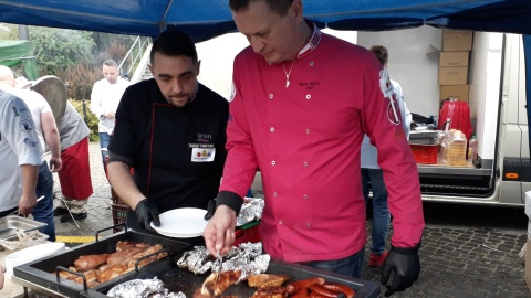 Piknik "Łyżka pomagajka" na Wyspie Młyńskiej w Bydgoszczy. Fot. Kamila Zroślak