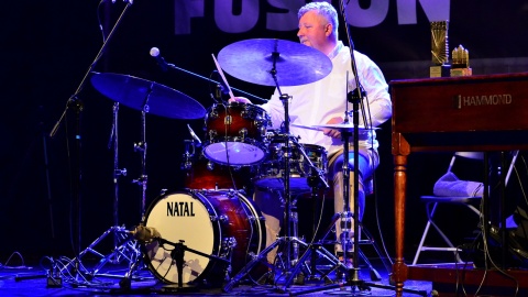 Wojciech Karolak Trio na inaugurację Drums Fusion 2019. Fot. Ireneusz Sanger