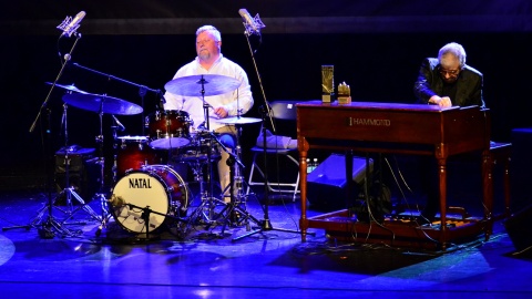 Wojciech Karolak Trio na inaugurację Drums Fusion 2019. Fot. Ireneusz Sanger