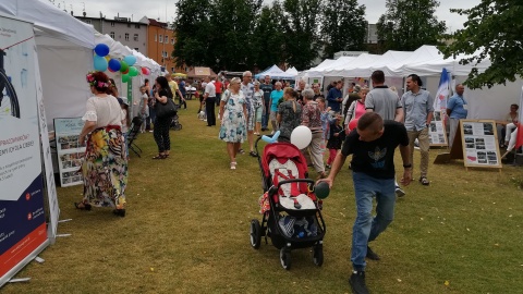 W niedzielę na Wyspie Młyńskiej świętują organizacje pozarządowe, przy okazji przygotowały dla mieszkańców i przyjezdnych wiele atrakcji. Fot. Magdalena Gill