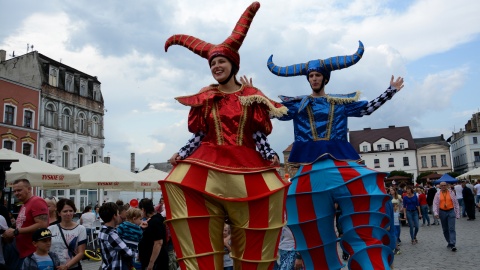 Festiwal kolorowych parasolek wpisał się na stałe w kalendarz corocznych imprez w Inowrocławiu. Fot. Sławomir Jezierski