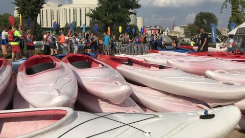 Hej duchem młodzi - do wioseł, do łodzi! Fot. Tomasz Kaźmierski