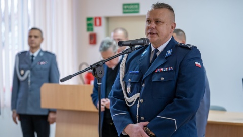 W Komendzie Wojewódzkiej Policji w Bydgoszczy odbyło się uroczyste ślubowanie przyjętych do służby policjantów. Fot. Policja