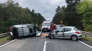 Kierowca był pijany. Śledztwo po zderzeniu czterech samochodów na dziesiątce