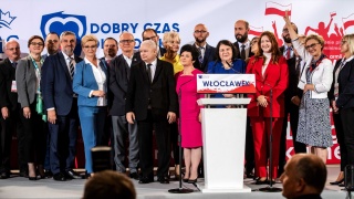 Prezes PiS we Włocławku: nie zapominaliśmy o nikim, kto potrzebuje wsparcia