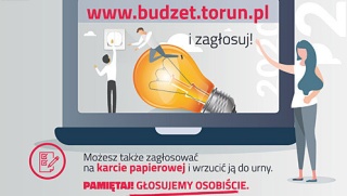 Projekty zgłoszone, czas na wybór Głosowanie w Toruńskim Budżecie Obywatelskim