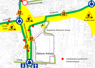 Zmiany wokół ronda Kujawskiego w Bydgoszczy. Kierowcy i piesi się gubią