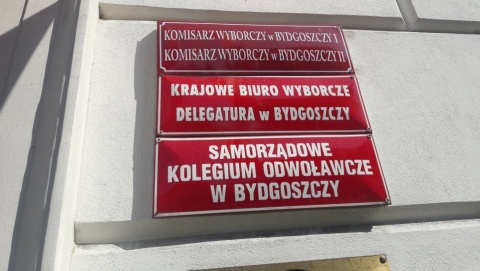 OKW w Bydgoszczy: Dwa komitety wyborcze nie mogły zostać zarejestrowane