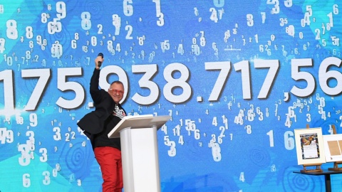27. Finał WOŚP: zebrano 175, 9 mln zł. Kolejny rekord pobity